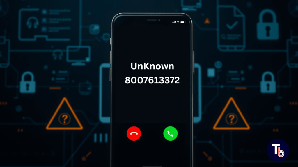 8007613372: The Number That Could Be Helping You—or Scamming You