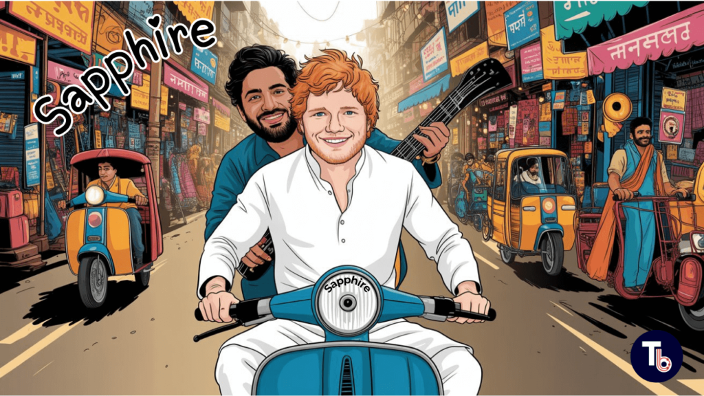 Ed Sheeran’s “Sapphire” Hits Desi High Notes with Arijit Singh and a Surprise Shah Rukh Khan Cameo