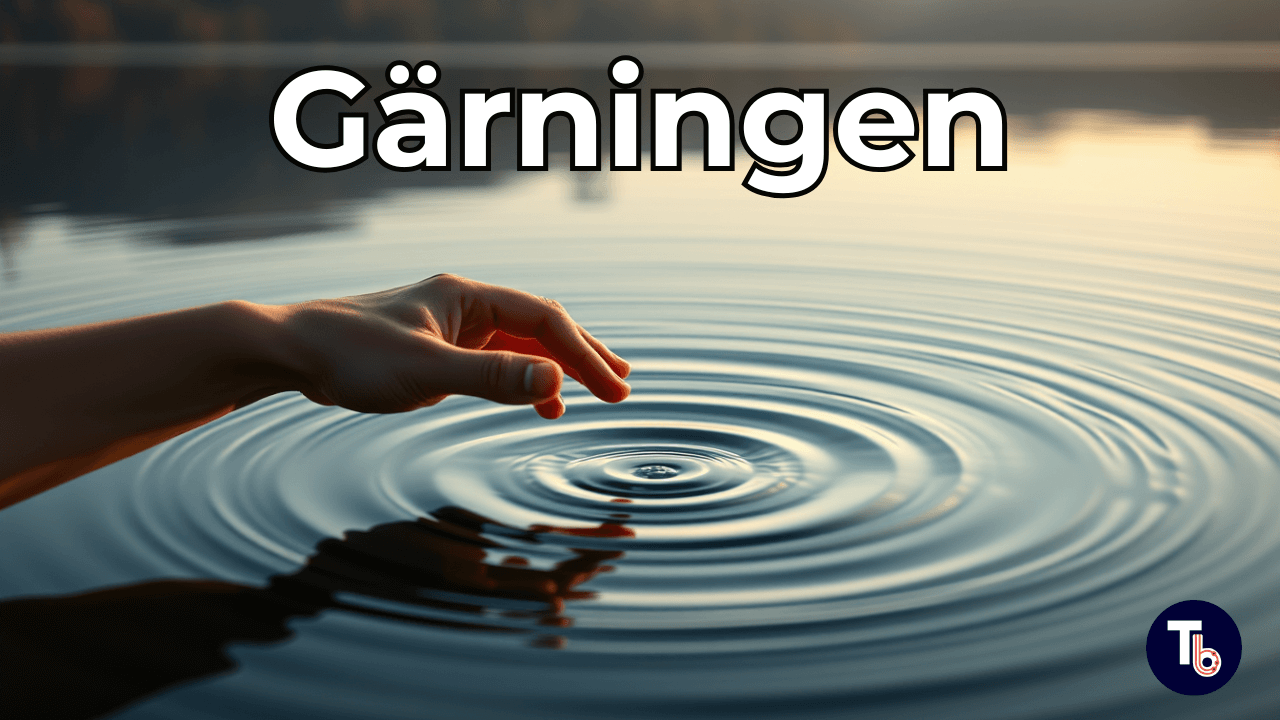Gärningen: Why Every Action You Take Shapes the World Around You